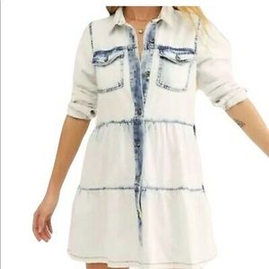 Free People Nicole Denim Dress
